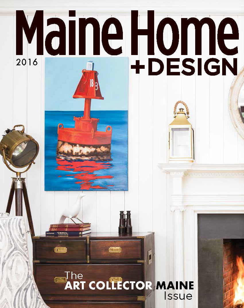 Maine Home + Design Art Collector Issue featuring Douston Construction