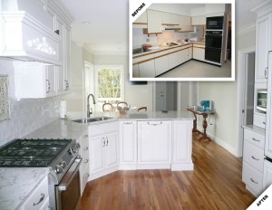 Kitchen Before and After Renovation