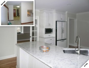 Kitchen Before and After Renovation