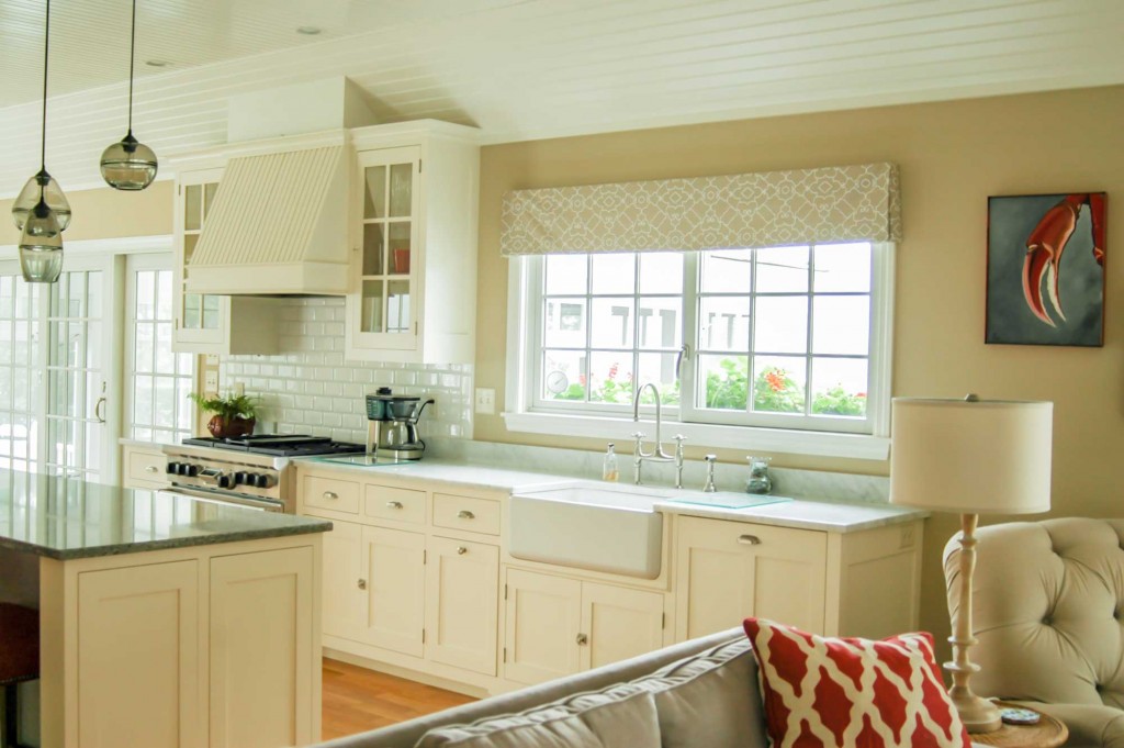 Clubhouse Kitchen, Custom Home Construction in Southern Maine