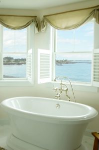 Master Bath at Granite Point, Custom Home Construction in Southern Maine