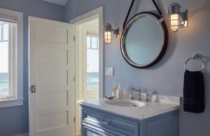 Bathroom, Custom Home Construction in Southern Maine